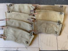 7x New Unissued Pairs of Rare 37 Pattern British Army Gaiters