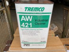 6x New Unissued 5L Cans of Tremco AW 421 Powerful Cleaner for Removing Adhesives & Sealants