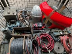 1x Stillage of Tools, Vehicle Spares etc