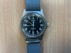 Rare CWC 0552 Royal Marines / Navy Service Watch, Nato Marks, Date 1988, New Battery / Strap