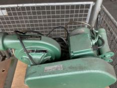 1x Unissued Secomak 240V 3.5Amp Blower Unit, for Inflating Portable Buildings etc