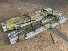 2x British Army Folding Camp Beds, from MOD
