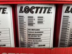 12x Unissued 50ml Containers of Loctite 241 Blue Nut Lock, from MOD Reserve Stock