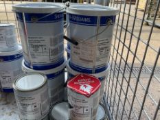 16x Tins of Unissued Sherwin Williams Macropoxy Aluminium Base Primer 2 Pack A+B, from MOD