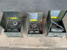 3x British Army No2 Field Cookers, from MOD