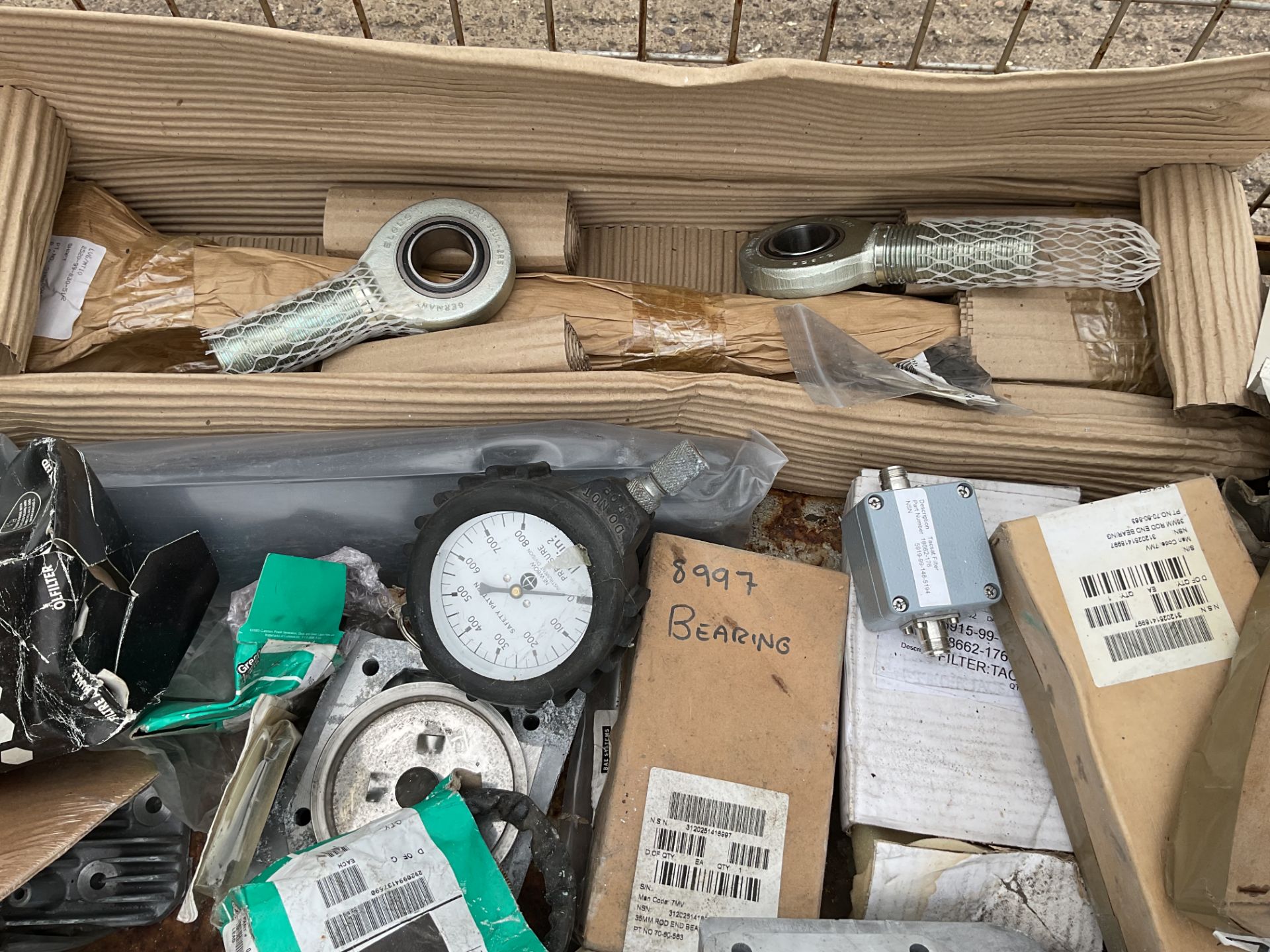 1x Stillage of Unissued Vehicles Spares inc Bearings, Cylinder Heads, Fittings etc - Image 5 of 6