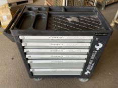 1x New Unissued Gunter Wagen 6 Drawer Tool Cabinet c/w Tools, on Castors with Keys as shown