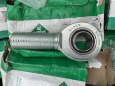 Approx. 150x New Unissued ELGES HYDRAULIC CYLINDER ROD END BEARING SNo GAR 35 UK - 2RS