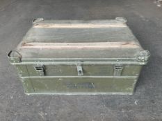 Aluminium Zarges Type Stacking Waterproof Transit Case Lockable with Handles, MoD