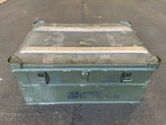 Aluminium Zarges Type Stacking Waterproof Transit Case Lockable with Handles, MOD