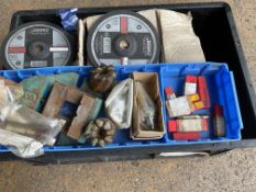 50x Segro 7in Grinding Discs, Cutting Tools and Vice etc, from MOD