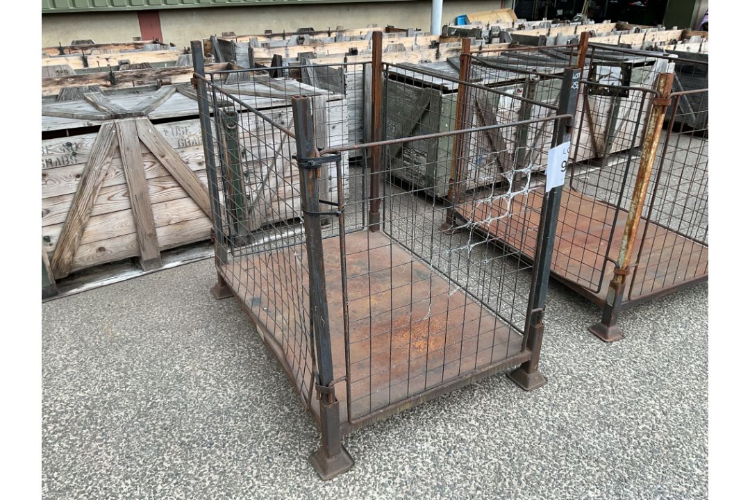 MOD Steel Stacking Stillage W/ Removable Posts & Sides - Image 2 of 3
