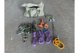 1x Unissued British Army Lifting & Lashing Kit in Transit Bag, from MOD