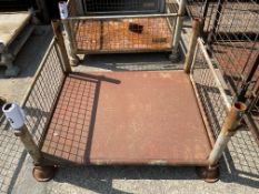 1x Standard MOD Short Stacking Stillage with Removable Sides and Feet