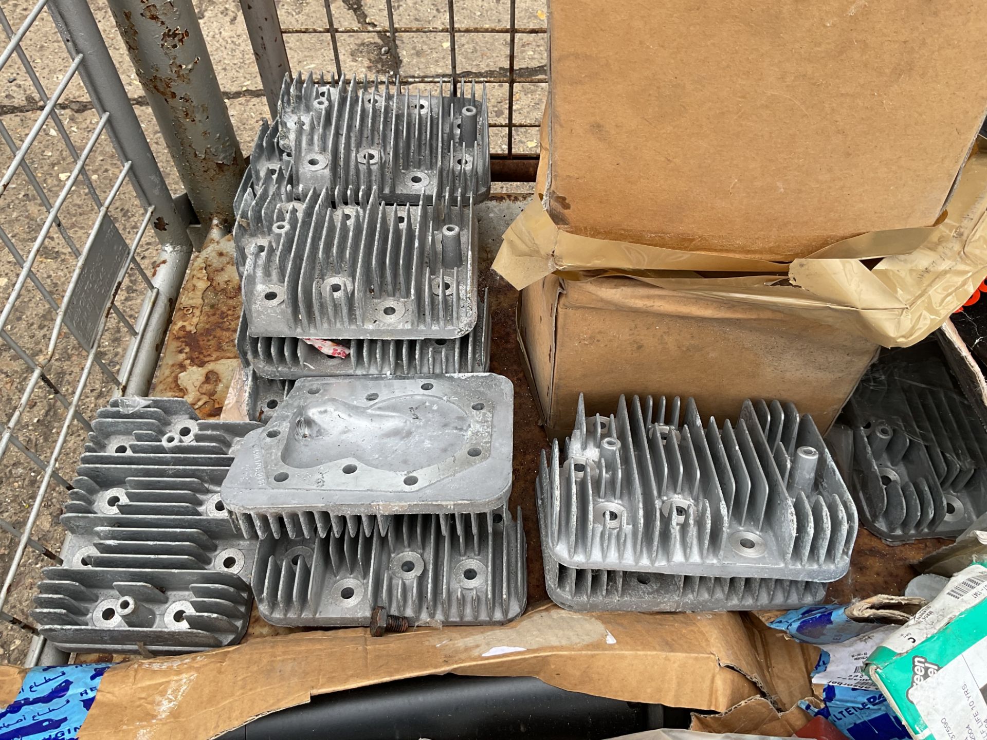 1x Stillage of Unissued Vehicles Spares inc Bearings, Cylinder Heads, Fittings etc - Image 3 of 6