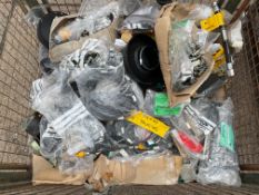 1x Stillage of Unissued Vehicle Spares inc Fittings, Hydraulic Pipes, Wiring Loom etc