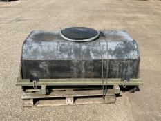 British Army 100gall Demountable Water Bowser for 4x4 Pickups, Land Rover Trailers etc