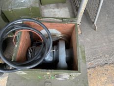 1x Unissued Secomak Model 7/37 12V Blower Unit, for Inflating Portable Buildings etc