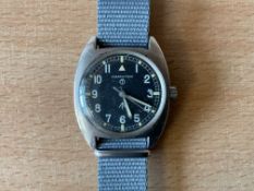 Very Rare Hamilton 6BB RAF Pilots Watch, Dated 1975, Winds and Keep Time, from UK MOD