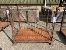 MOD Steel Stacking Stillage W/ Removable Posts & Sides