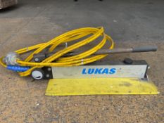 1x Lucas Hydraulic Pump c/w Pipes and Fittings, from MOD
