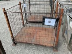 MOD Steel Stacking Stillage W/ Removable Posts & Sides