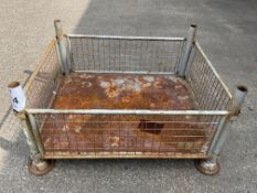 1x Standard MOD Short Stacking Stillage with Removable Sides and Feet