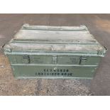 Aluminium Zarges Type Stacking Waterproof Transit Case Lockable with Handles, MOD