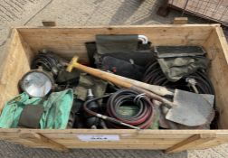 1x Wooden Crate of FV / Vehicle CES Kits, from UK MOD