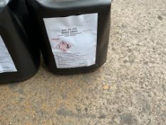 8x Unissued 5L Cans of White Spirit, from MOD Reserve Stock