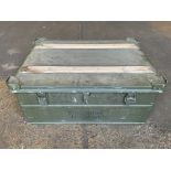 Aluminium Zarges Type Stacking Waterproof Transit Case Lockable with Handles, MOD