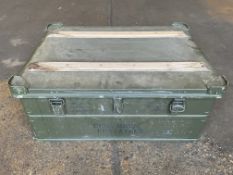 Aluminium Zarges Type Stacking Waterproof Transit Case Lockable with Handles, MOD