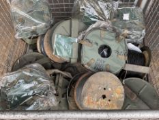 1x Stillage of Clansman etc D10 Cable Reels, New Covers etc
