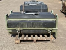 British Army 100gall Demountable Water Bowser for 4x4 Pickups, Land Rover Trailers etc