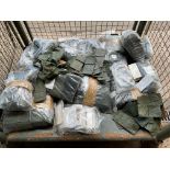1x Stillage of Unissued Approx. 1,000+ Canvas Cases and Wind Chill Cards, from MOD