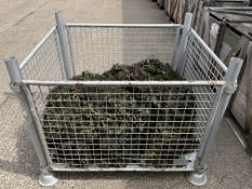1x Stillage of British Army Woodland Camo Nets, from MOD