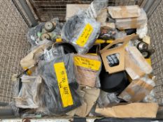 1x Stillage of Unissued Vehicle Spares inc Fittings, Hydraulic Pipes, Wiring Loom etc