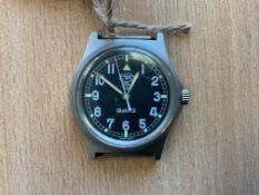 CWC 0552 Royal Marines/Navy Service Watch, Nato Marks, Date 1990 Gulf War 1
