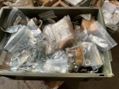 1x Crate of New Unissued Nuts, Bolts etc Approx. 160Kgs, from MOD