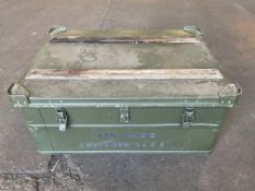 Aluminium Zarges Type Stacking Waterproof Transit Case Lockable with Handles, MOD