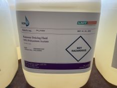 9x Unissued 20L Drums of LNT Gen 2 Runway De-Icing Fluid, ideal pathways roads etc.mod stock