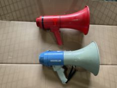 2x ER-55 / TOA Electronic Megaphones, from MOD