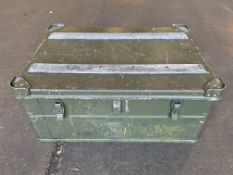 Aluminium Zarges Type Stacking Waterproof Transit Case Lockable with Handles, MOD