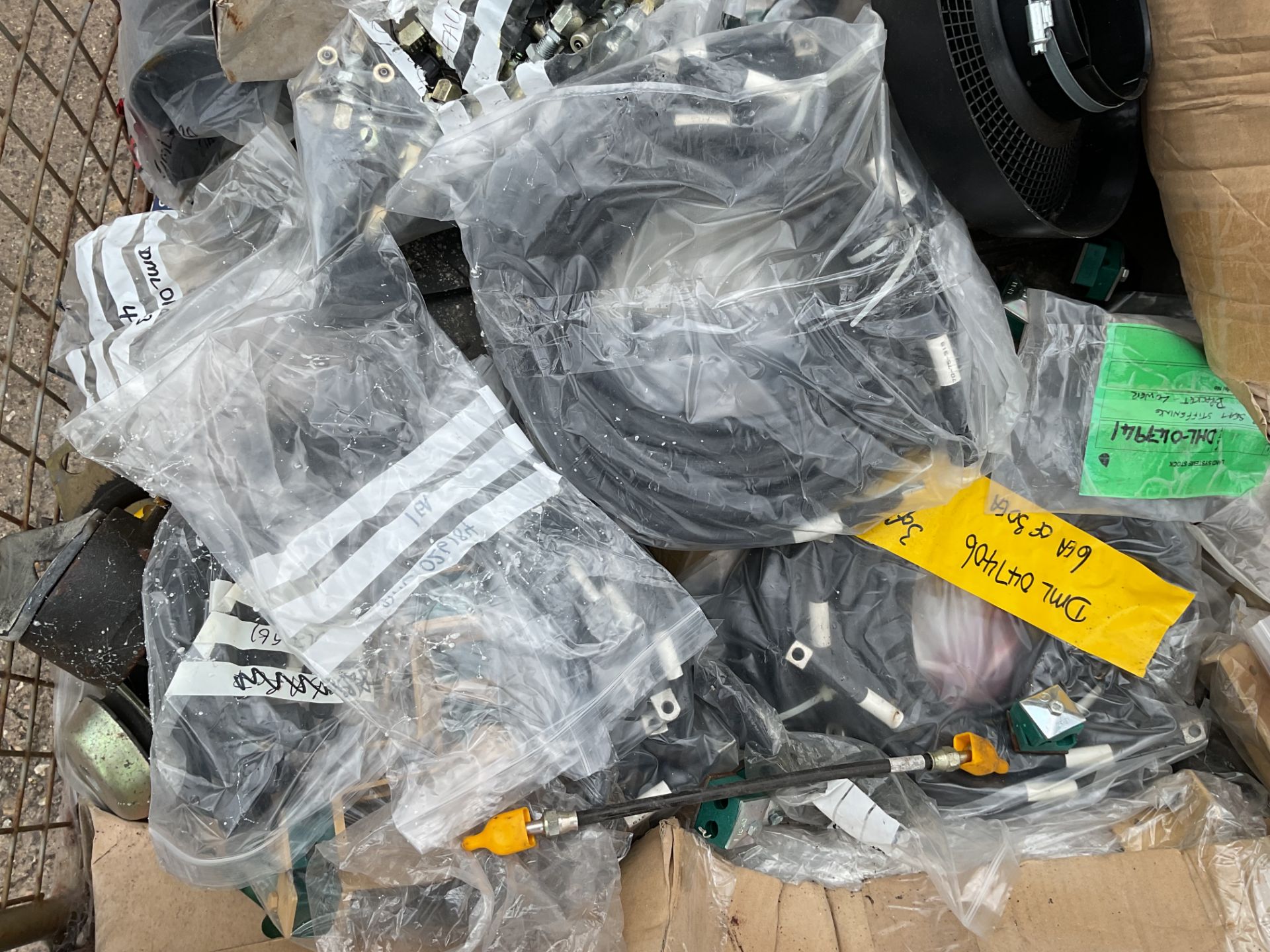 1x Stillage of Unissued Vehicle Spares inc Fittings, Hydraulic Pipes, Wiring Loom etc - Image 3 of 4