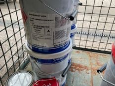 8x Tins of Sherwin Williams Macropoxy Epoxy Barrier Primer Buff, from MOD Reserve Stock