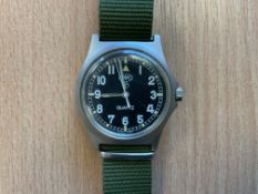 Unissued Condition CWC W10 British Army Service Watch, Nato Marks, Water Resistant to 5ATM