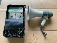 AS7 Kamplex Audio Meter and Philips Electronic Megaphone, from MOD