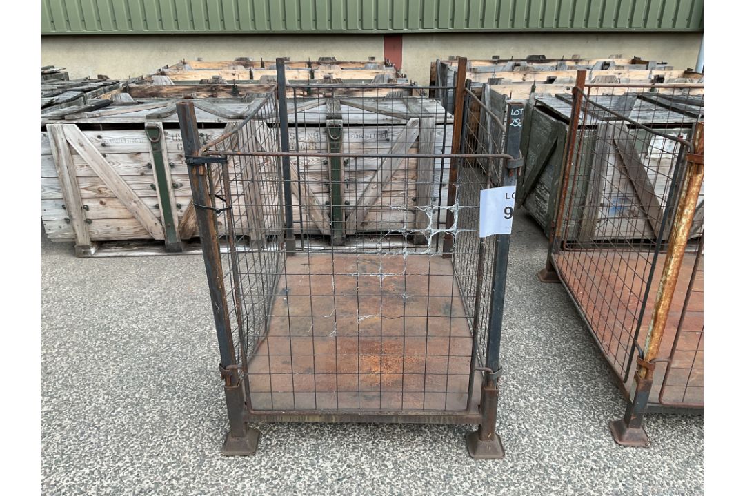 MOD Steel Stacking Stillage W/ Removable Posts & Sides - Image 3 of 3