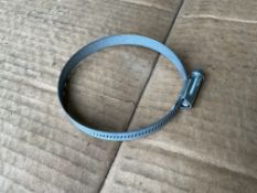 4x Boxes (Q120 pcs) New Unissued Adjustable Hose Clips, from MOD