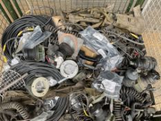 1x Stillage of Clansman Radio Equipment, Antennas, Headsets etc, from MOD